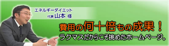 エネルギーダイエット　山本様の導入事例